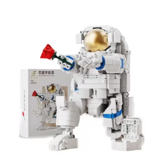 COIL Astronaut Spielbausteine 787 Teile kompatibel Space weiß ab 14