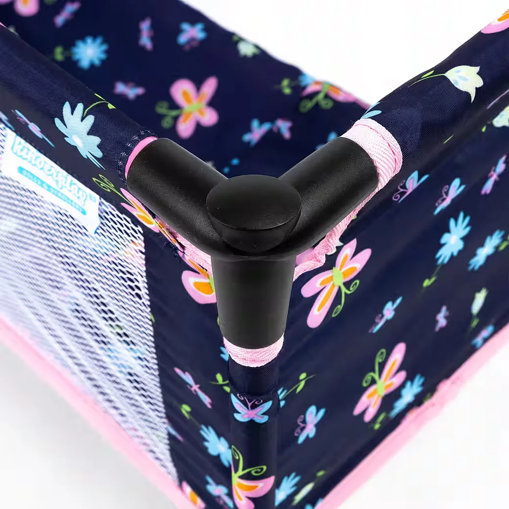 KINDERPLAY Puppenbett Puppenreisebett faltbar waschbar mit Tasche