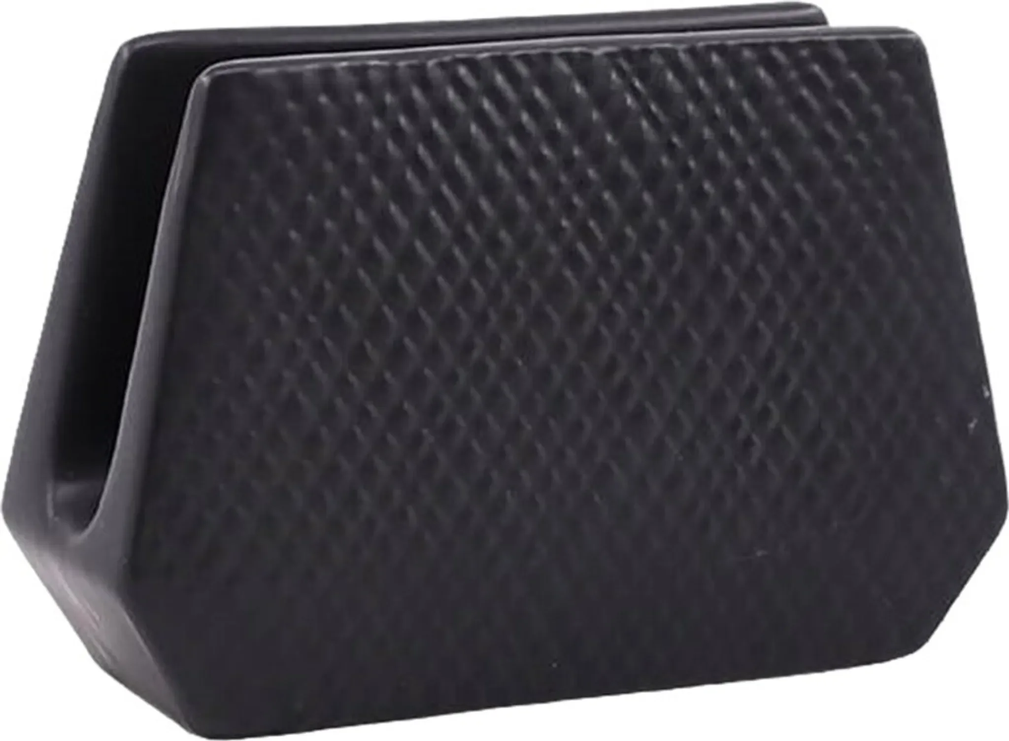 Keramik-Serviettenhalter – Design „Schwarz“