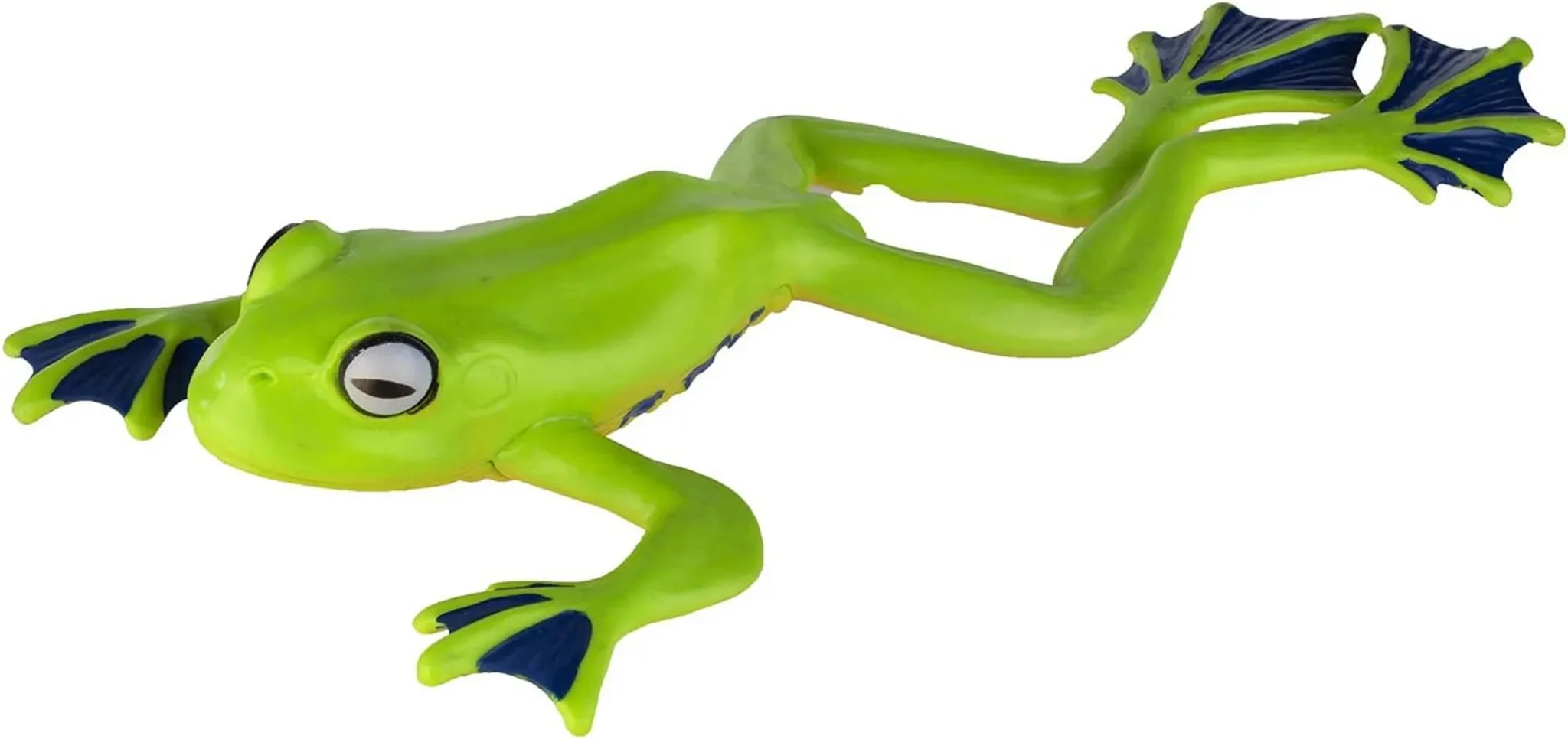 Safari Baumfrosch Spielfigur springend 21,5 x 11 x 3,5 cm