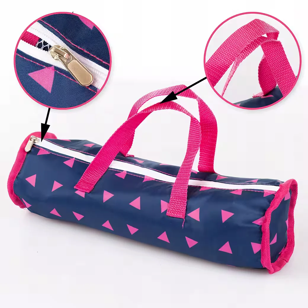 KINDERPLAY Puppenreisebett faltbar mit Tasche für Puppen bis 46 cm