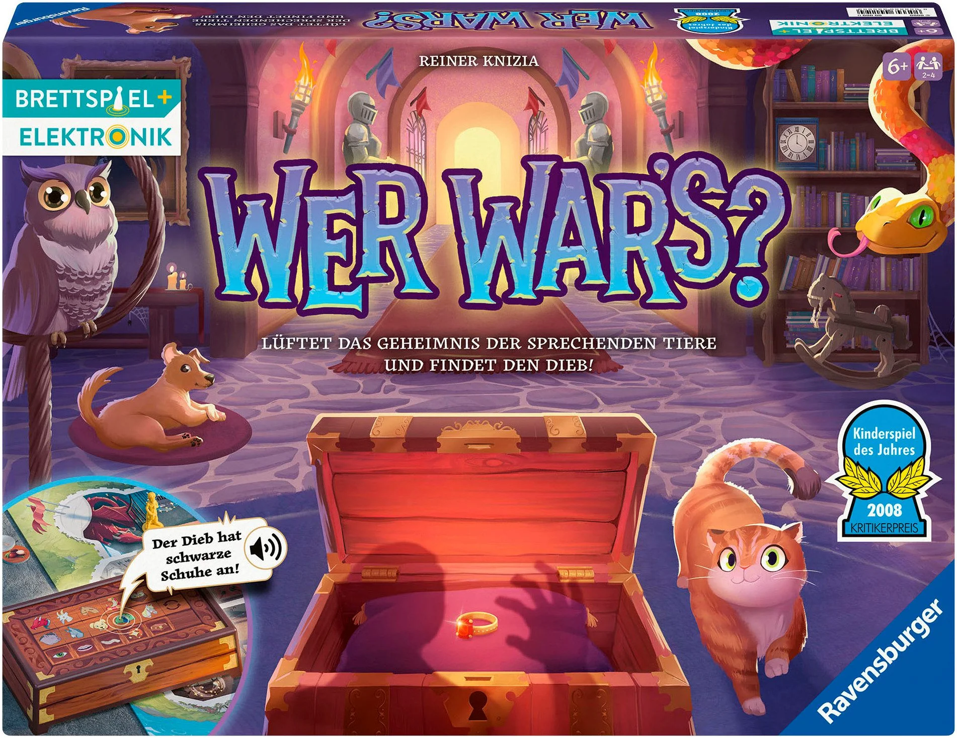 Ravensburger Wer war's Brettspiel für Kinder und Familie