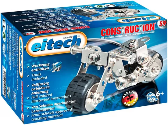 Eitech Metallbaukasten Motorrad 1 Modellbau Bausatz