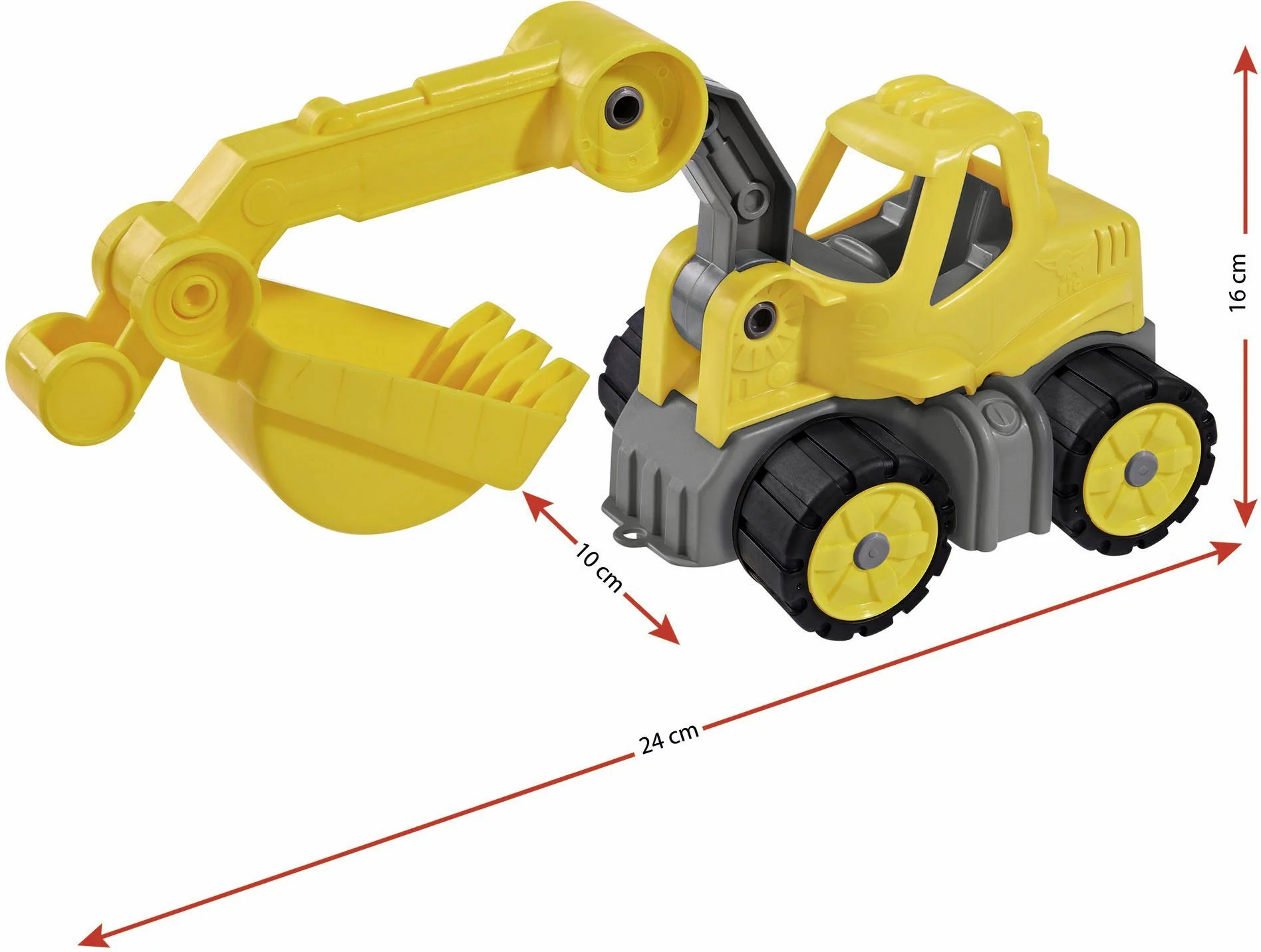 BIG Power-Worker Mini Spielzeug-Baumaschine Baufahrzeug