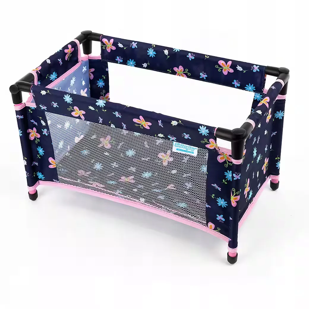 KINDERPLAY Puppenbett Puppenreisebett faltbar waschbar mit Tasche