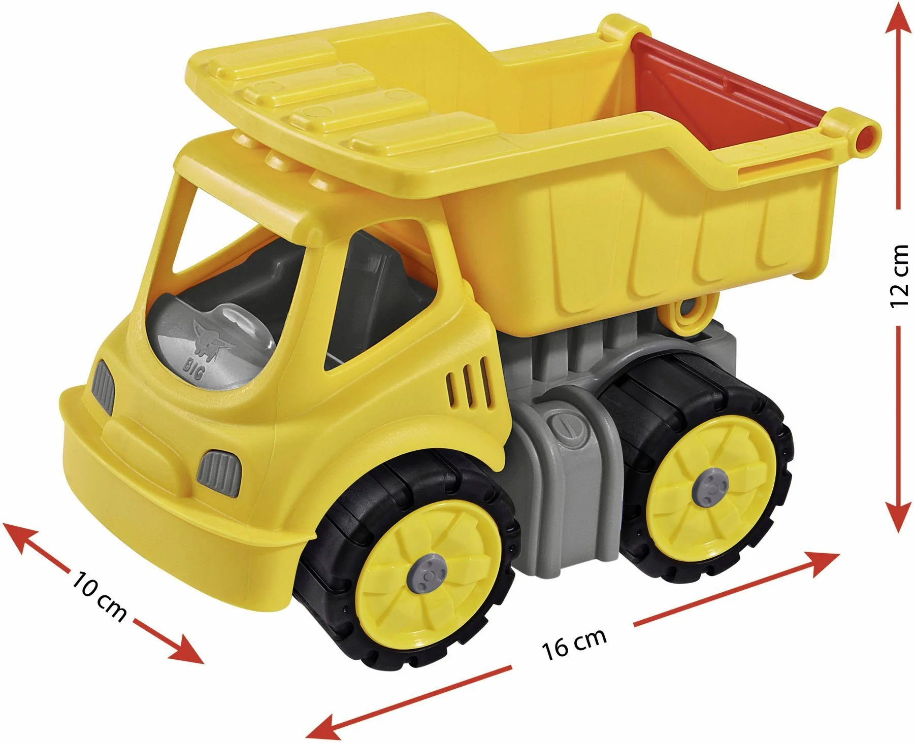 BIG Power-Worker Mini Spielzeug-Baumaschine Baufahrzeug