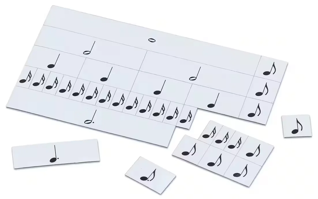 Betzold Magnetisches Notenwert-Legespiel für den Musikunterricht