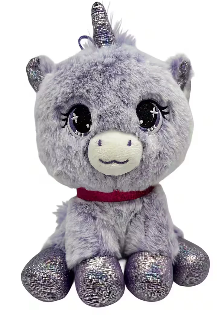 SOMA Einhorn Kuscheltier lila Glitzer XXL superweich Mädchen Geschenk