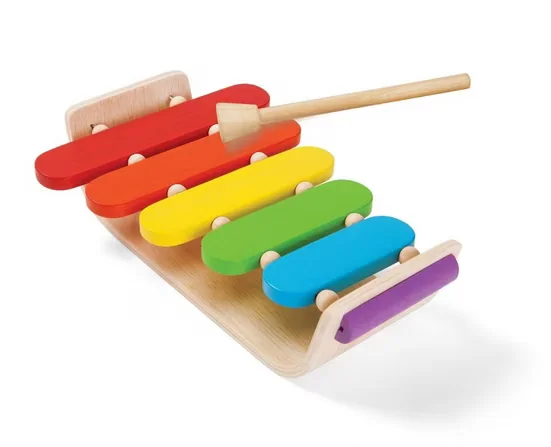 PLANTOYS Xylophon oval Spielzeug Musikinstrument für Kinder