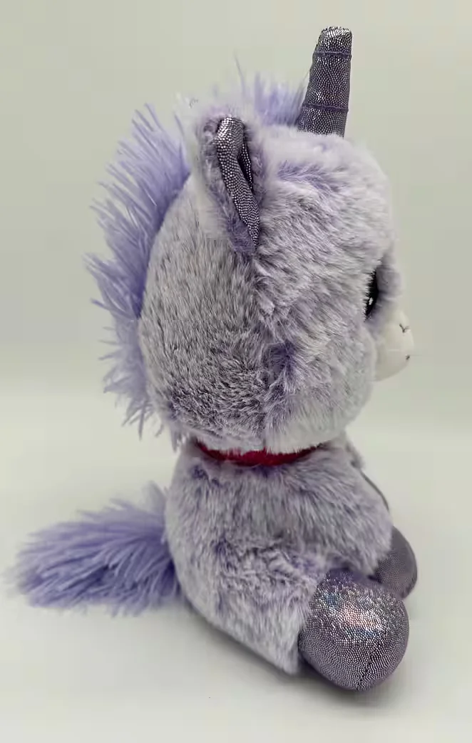 SOMA Einhorn Kuscheltier lila Glitzer XXL superweich Mädchen Geschenk