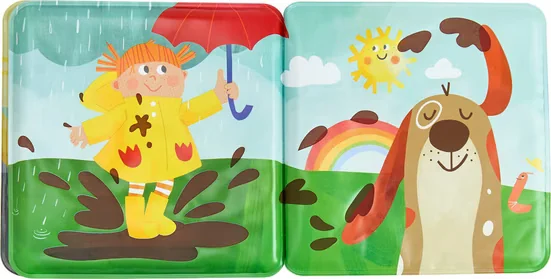 HABA Babyspielbuch Badebuch Waschtag Matsch Zauber Babywelt