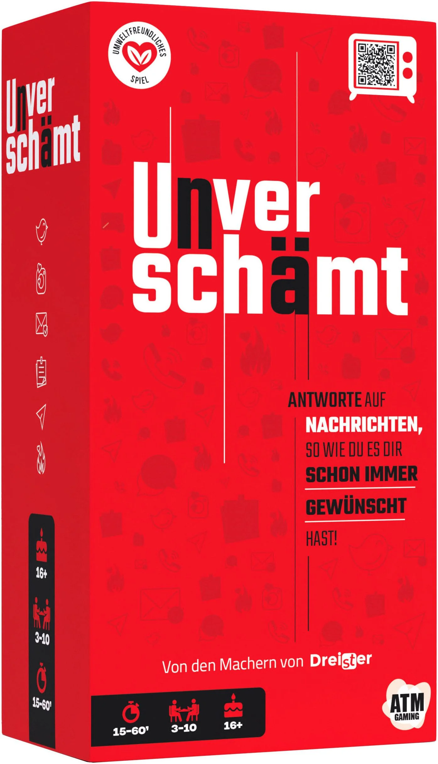 ATM GAMING Unverschämt Kartenspiel Partyspiel für Erwachsene