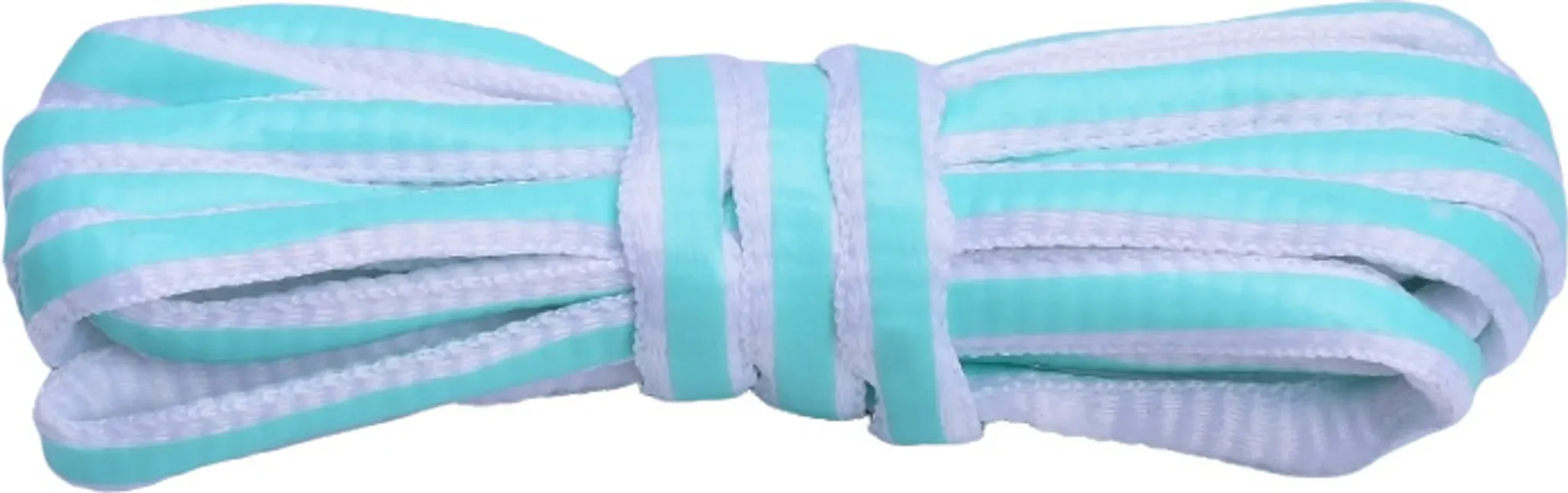 Reflektierende Schnürsenkel – hellblau, 120 cm