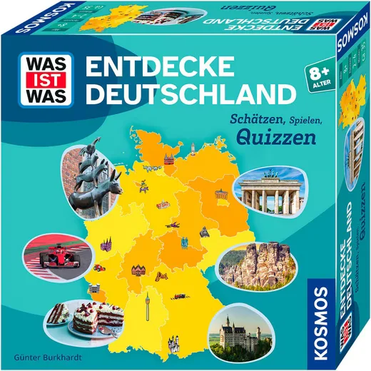 KOSMOS WAS IST WAS Entdecke Deutschland Wissensspiel