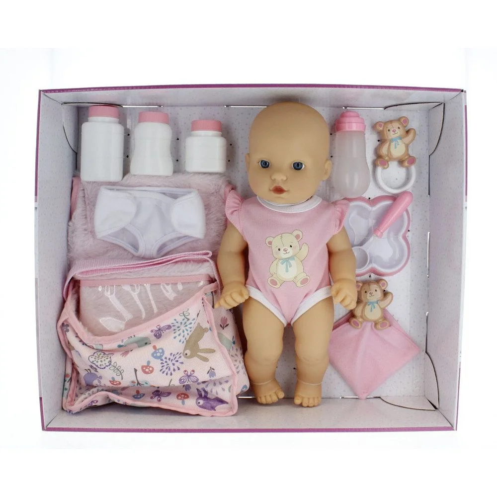 BESTTOY Babypuppe ca. 33 cm Spielpuppe für Kinder