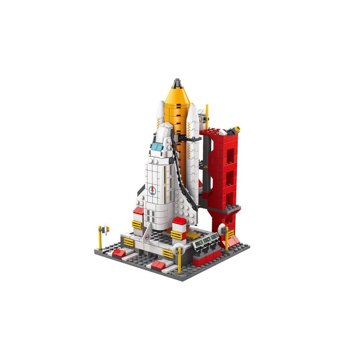 WISAM Bausteine Weltraumrakete 6-in-1 Raumfahrzeuge 1000 Teile