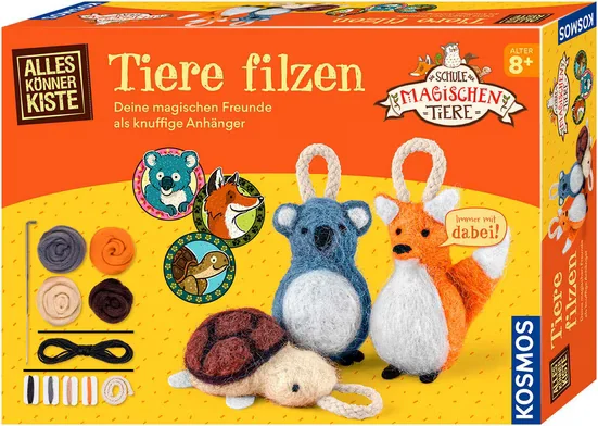 KOSMOS AllesKönnerKiste Die Schule der magischen Tiere Tiere filzen