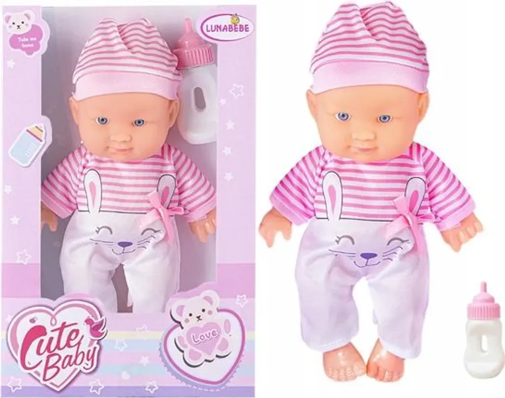Midex Babypuppe Neugeborenes 22 cm realistisch pädagogisches Spielzeug