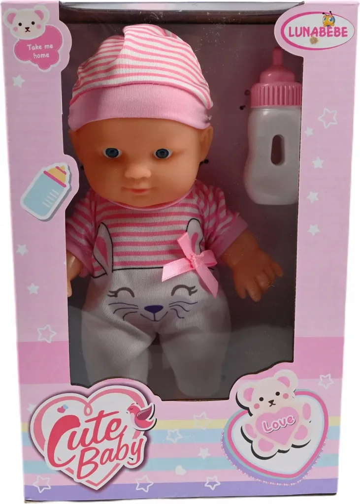 Midex Babypuppe Neugeborenes 22 cm realistisch pädagogisches Spielzeug