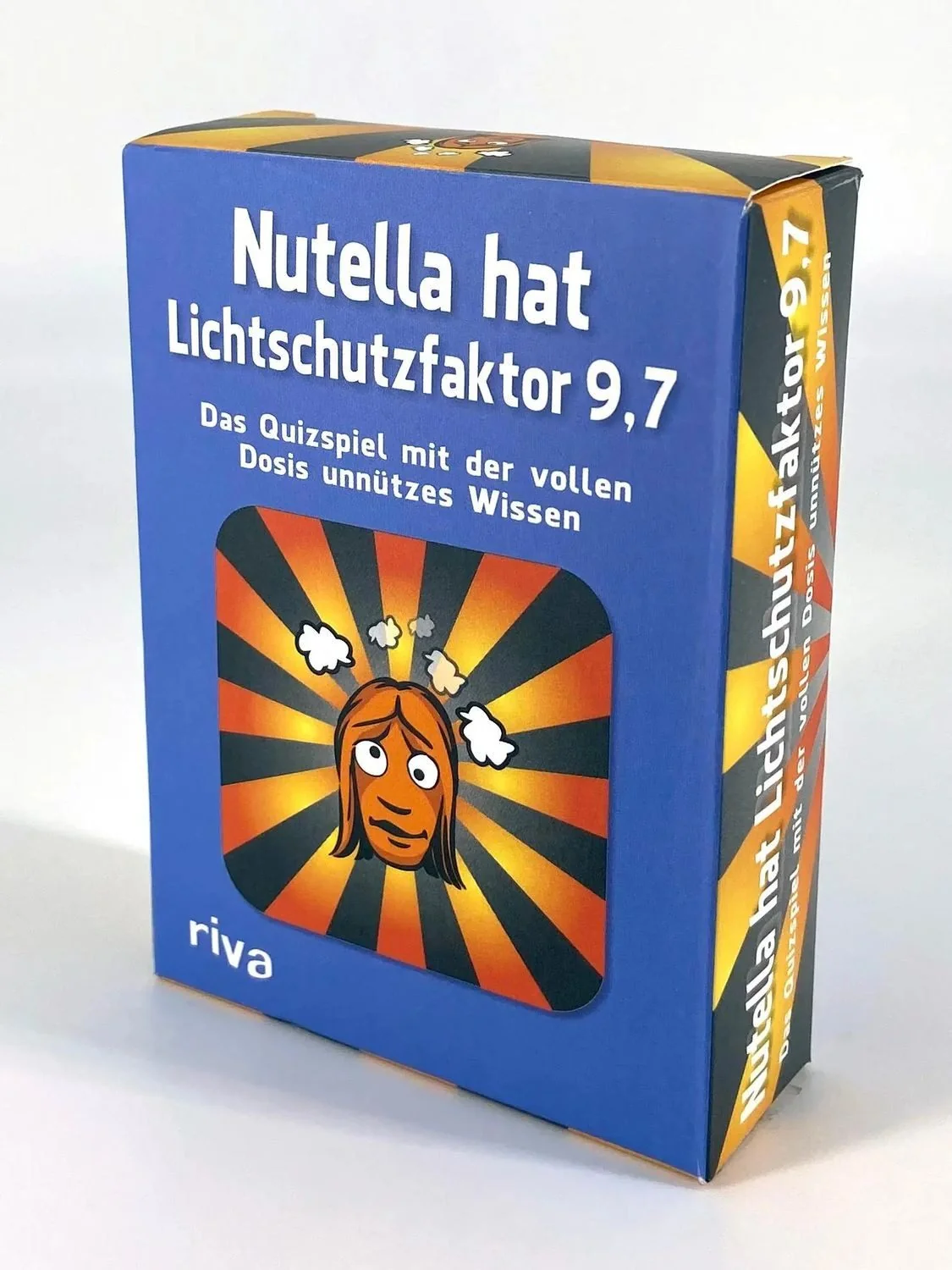RIVA Nutella hat Lichtschutzfaktor 9,7 Quizspiel unnützes Wissen