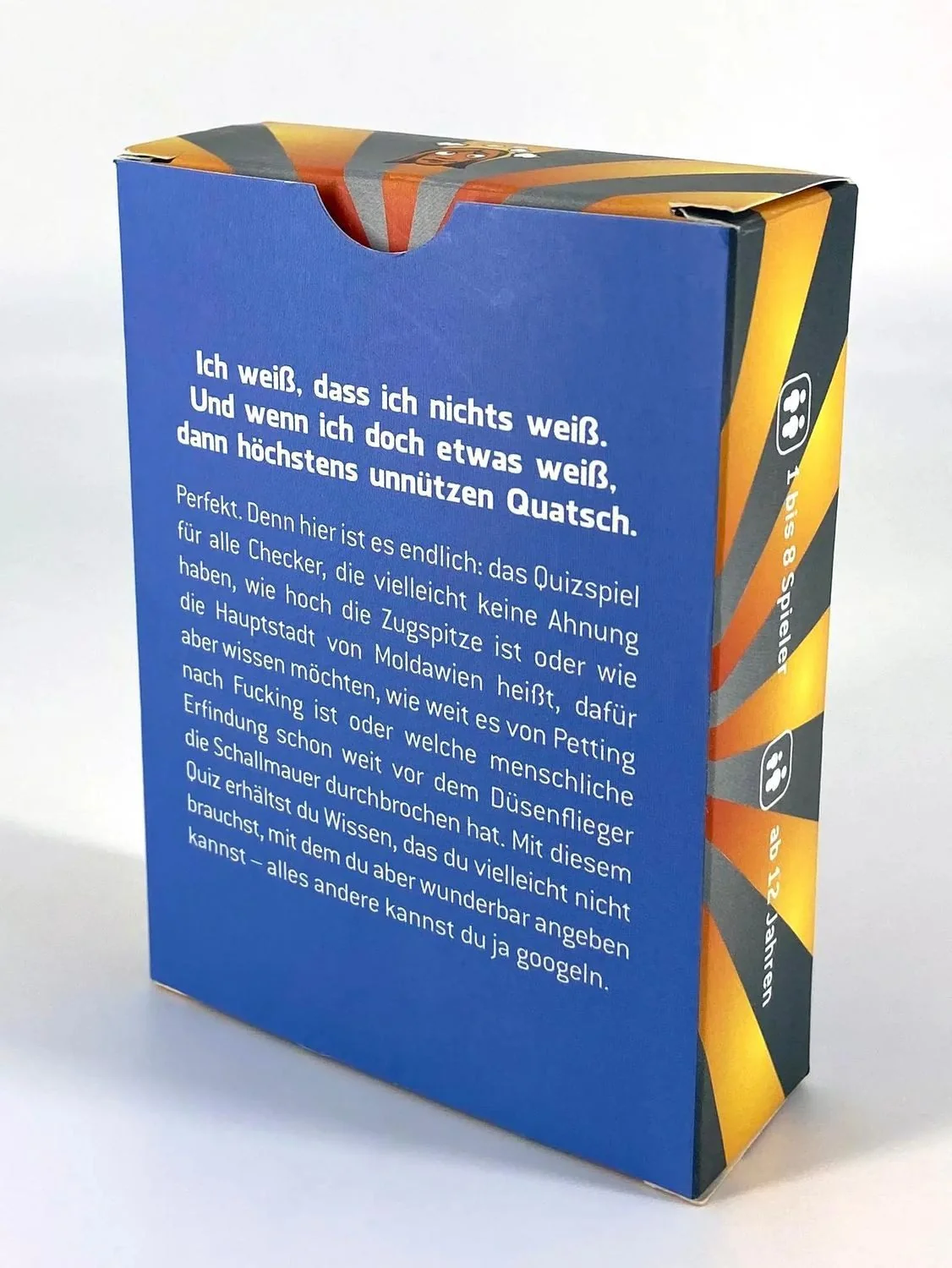 RIVA Nutella hat Lichtschutzfaktor 9,7 Quizspiel unnützes Wissen