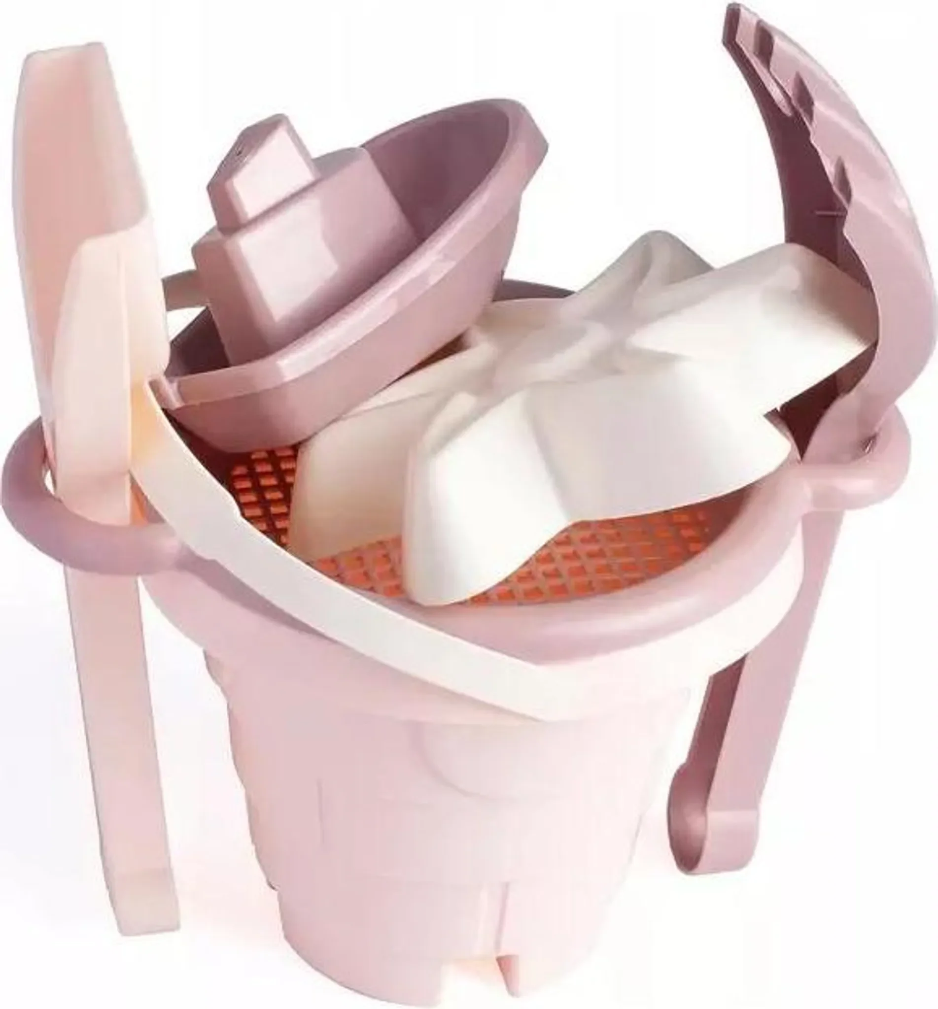 Sandspielzeug Set Schloss – 6-teilig, Rosa Zuckerwatte