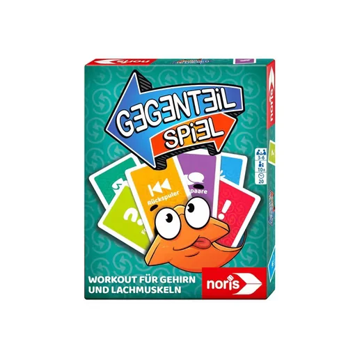 NORIS Gegenteil Kartenspiel Gesellschaftsspiel für die Familie
