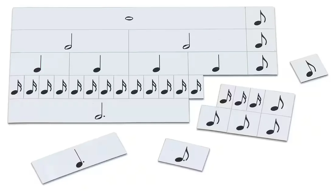 Betzold Magnetisches Notenwert-Legespiel für den Musikunterricht