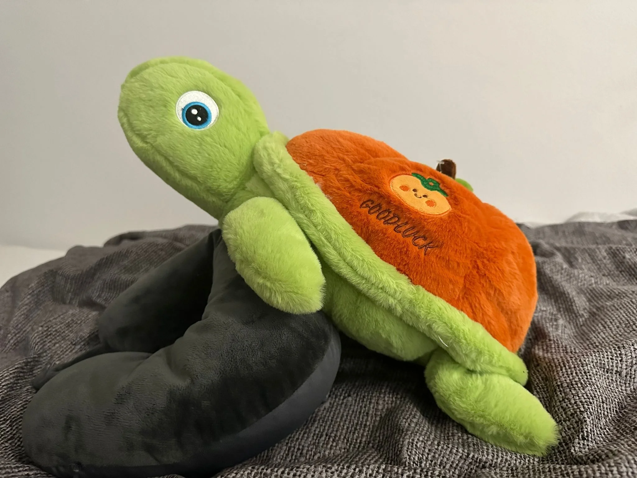 SOMA Kuscheltier Schildkröte Plüschtier Stofftier XXL 45 cm grün
